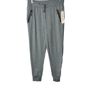 Summer 10 Gray Zippered Jogger Pants